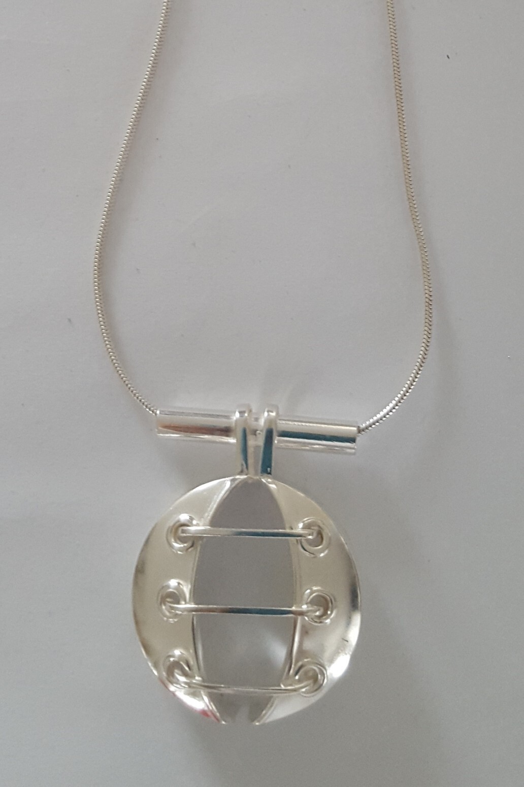 Pendant, silver
