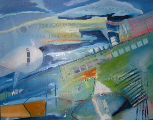 If You..., 2006, 100x80 cm. Private commission, for his son who turned 18, via AZ-Kunstprojekten