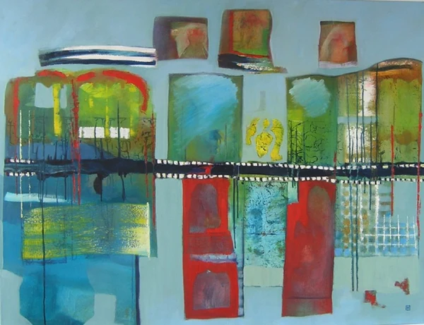 In balans, 2009, 120x100