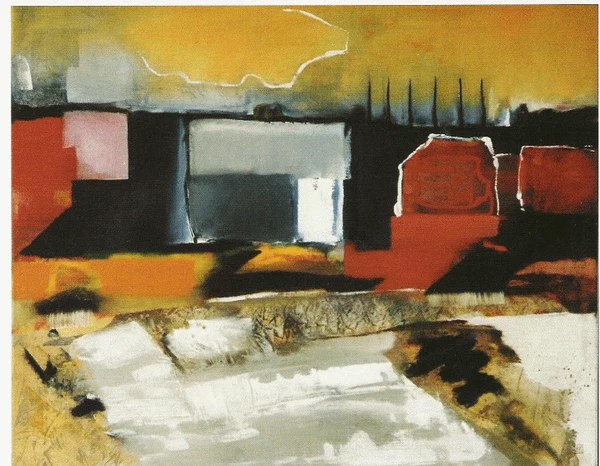 Voor het onweer, 2000, 100x80