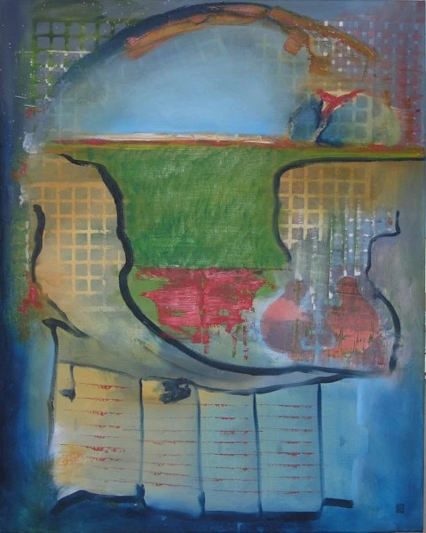 Tombeau, 2008, 100x80