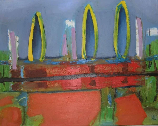 Cipressen, 2005, 40x50