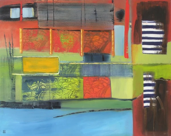 Impressie van China, 2006, 100x80
