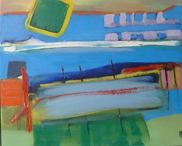 Zomerlandschap, 2005, 40x50