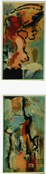 De verleiding, 2004, 2 maal 120x50