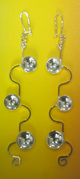 Oorhangers, zilver