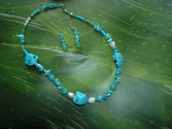 Ketting turquoise