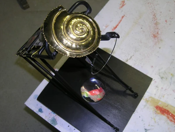 Sit-beest, 2007, hoogte 60 cm